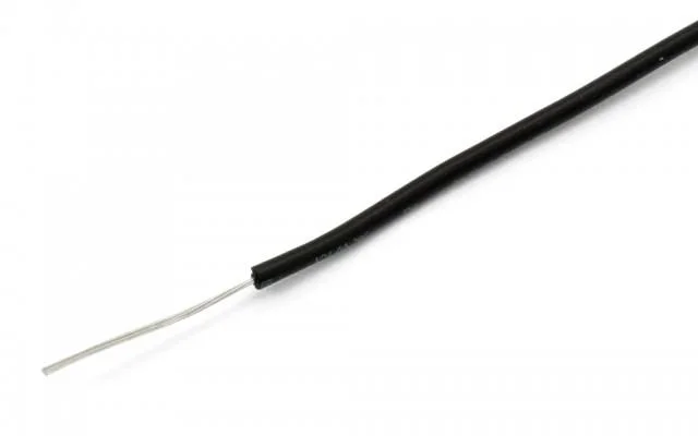 26 AWG Silicone Hookup Wire (stranded, tinned)
