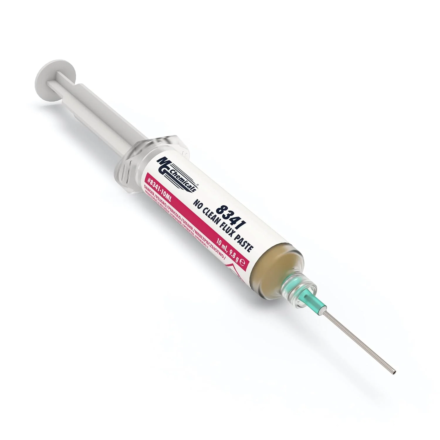 MG Chemicals 8341 No-Clean Flux Paste, 10 ml syringe
