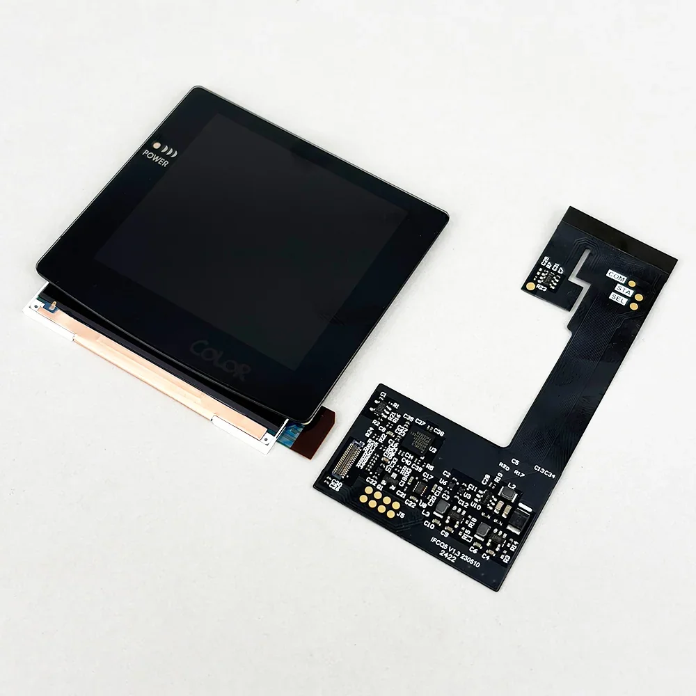 FunnyPlaying GBC Retro Pixel 2.0 laminerat Q5 IPS-skärmkit